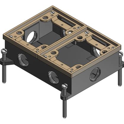 steel city 842 sc cast iron floor box spec|842 SC T&B CAST IRON FLOOR BOX .